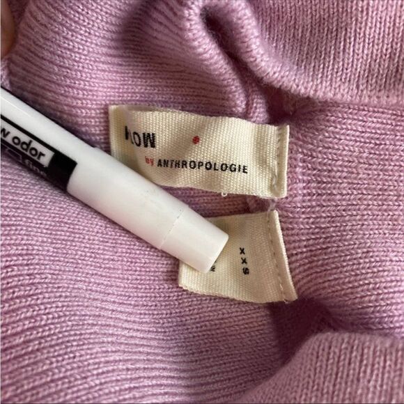 MOTH by Anthropologie Pink Pullover Sweater Sz XXS - Picture 3 of 6